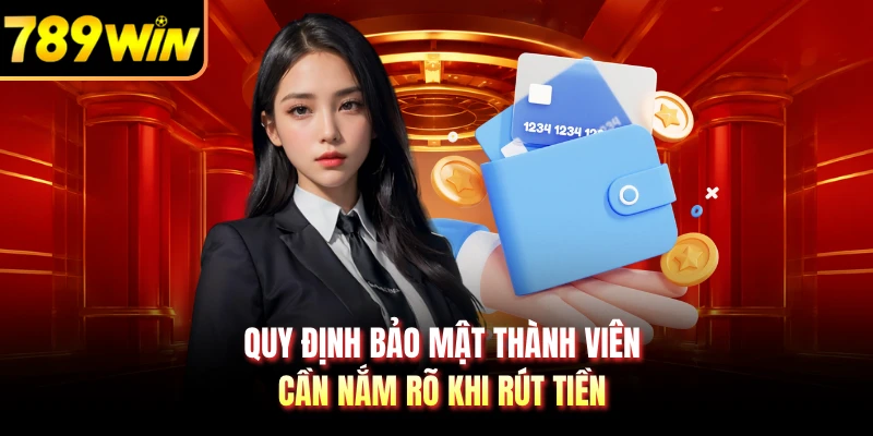 Quy định bảo mật thành viên cần nắm rõ khi rút tiền